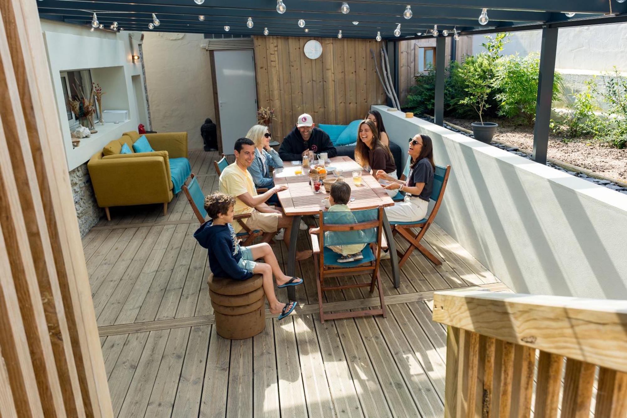 Ted Surf House Acomodação com café da manhã Capbreton Exterior foto