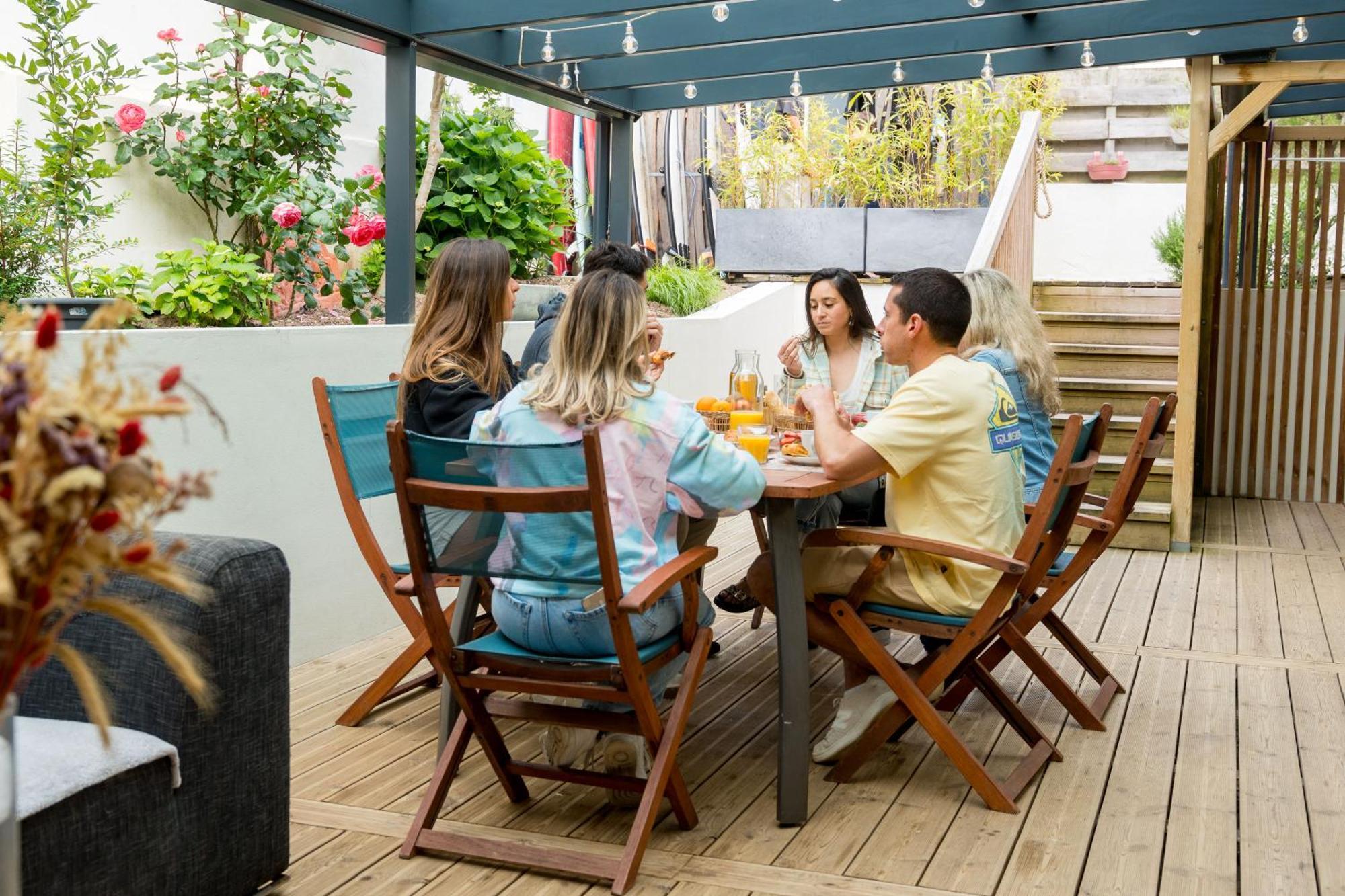 Ted Surf House Acomodação com café da manhã Capbreton Exterior foto