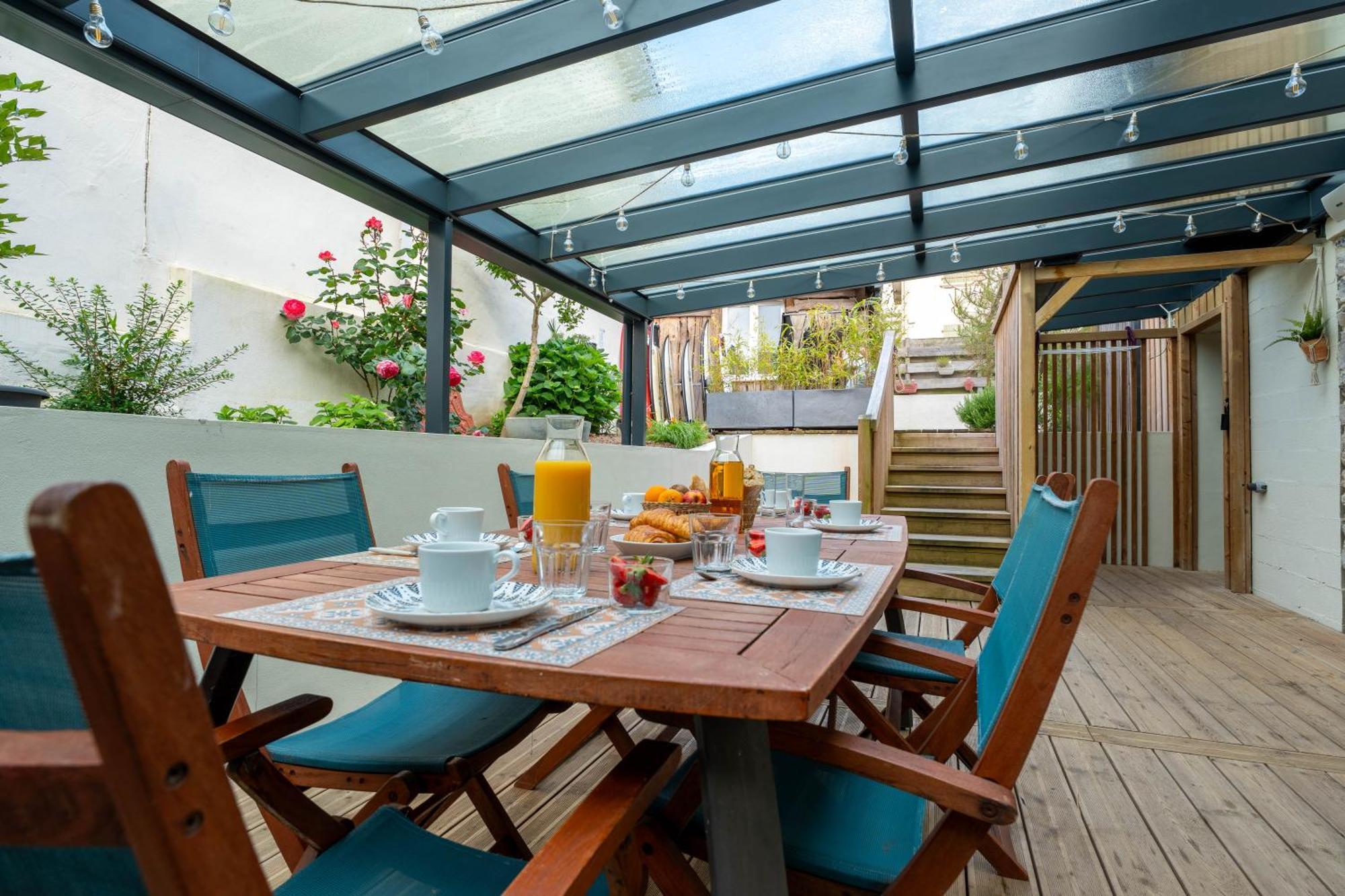 Ted Surf House Acomodação com café da manhã Capbreton Exterior foto